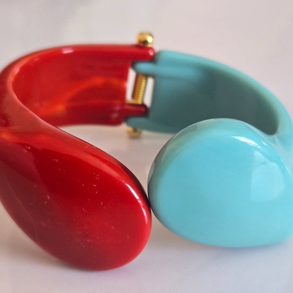 Haute Couture ANGELA CAPUTI Italy Clamper Bracelet